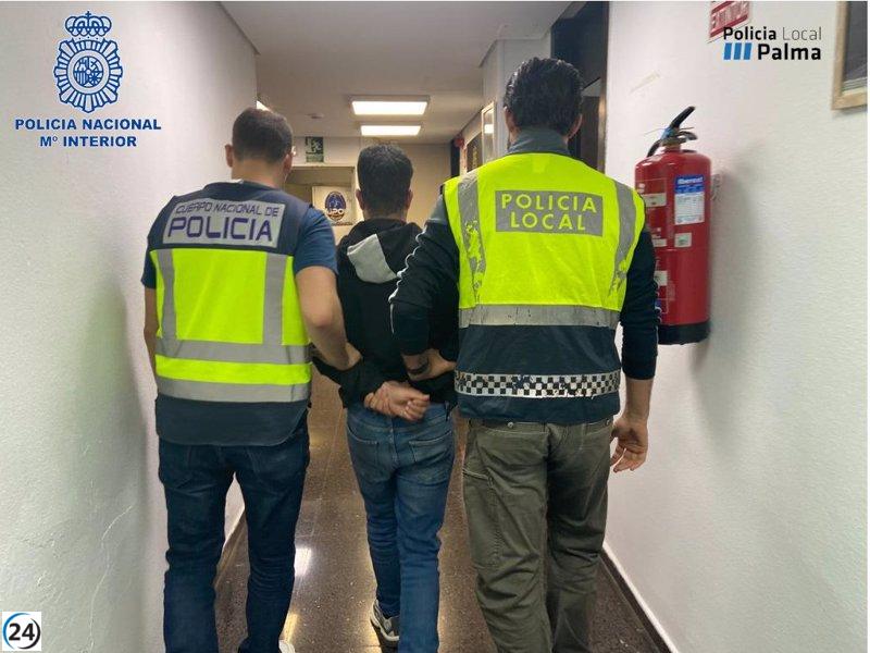 Dos hombres arrestados por 11 robos violentos en Palma.