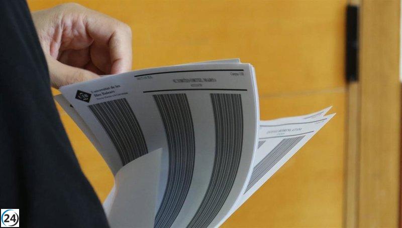 4.773 alumnos de Baleares realizarán la PBAU en los próximos días.