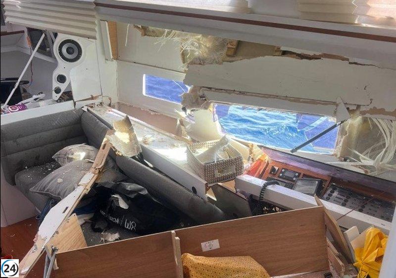 Accidente grave en Formentera: Dos personas heridas, una en estado crítico.