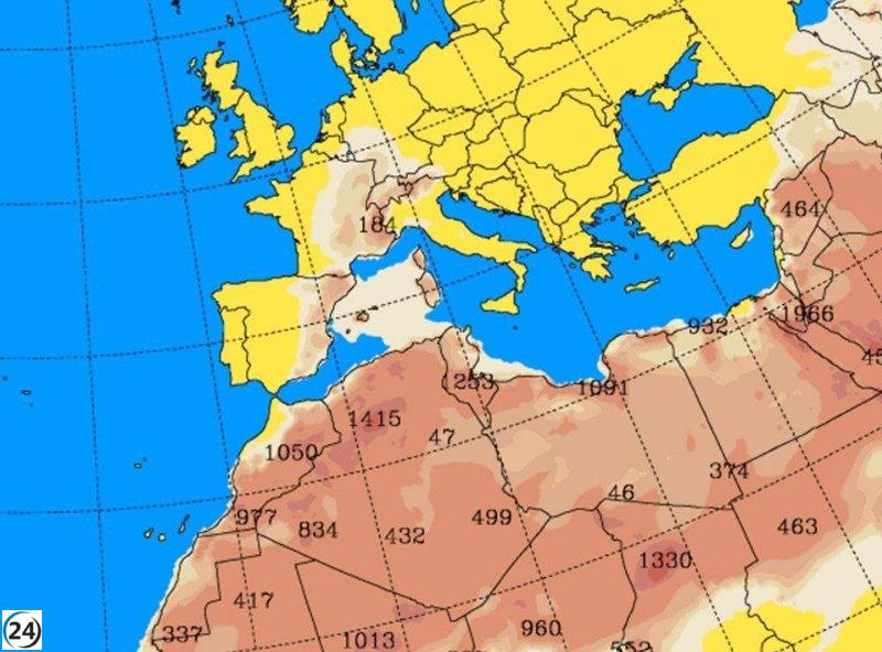 Alerta en Baleares por niveles elevados de partículas PM10.