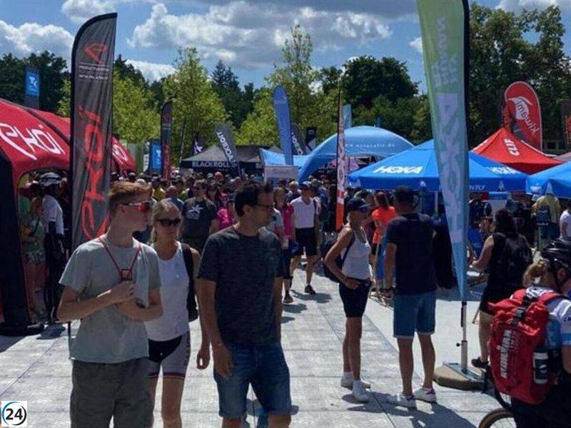 El Consell de Mallorca fomenta el turismo deportivo en Alemania con la Triatlón de Roth.