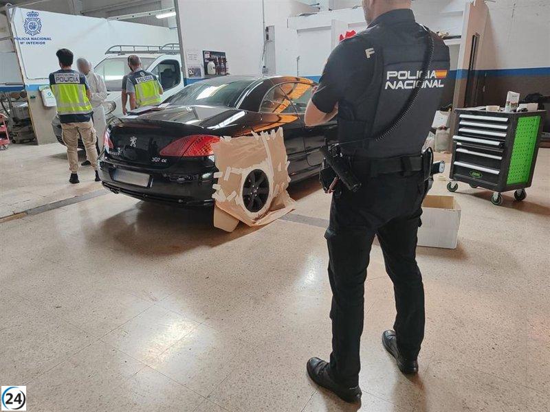 Pareja detenida por utilizar mano de obra ilegal para vender coches en Palma
