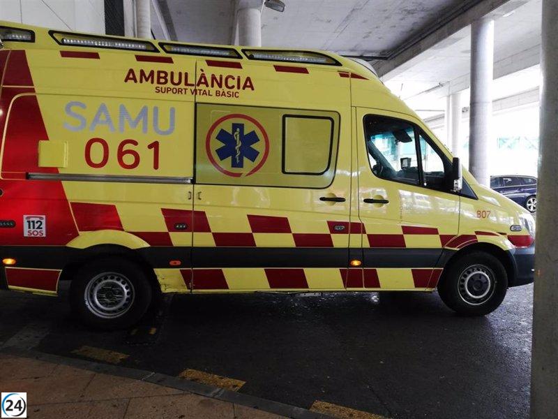 Motorista de 42 años gravemente herido tras colisión en Palma