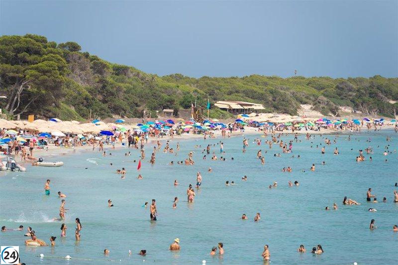 El turismo internacional en Baleares crece un 5,1% en junio, con 2,1 millones de visitantes.