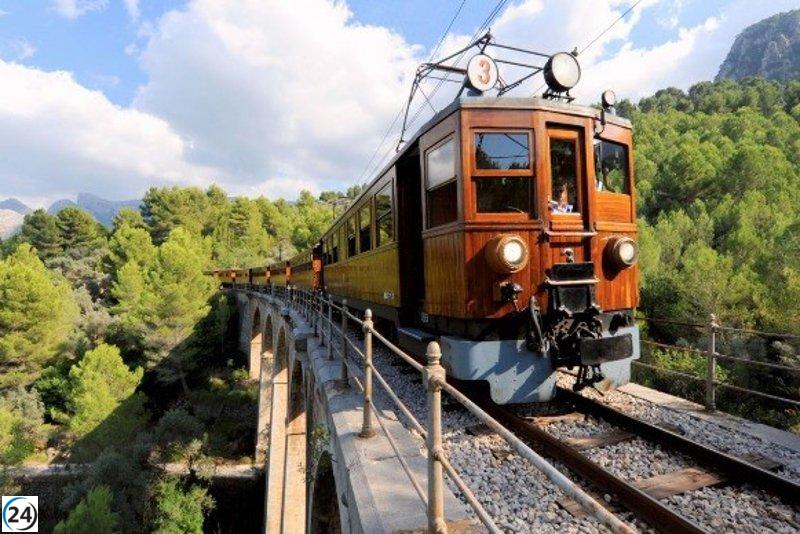 Huelga del Tren de Sóller continúa sin acuerdo entre trabajadores y patronal