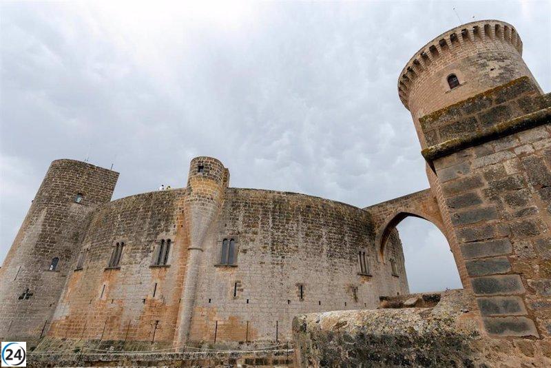Cierre del Castillo de Bellver programado debido a alerta meteorológica