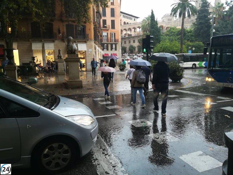 Palma se prepara ante la posibilidad de fuertes lluvias por la DANA