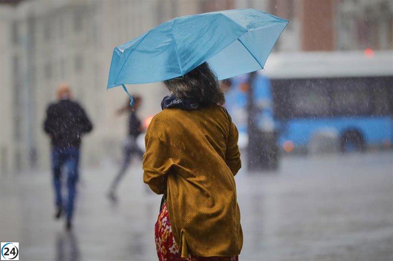 Baleares en alerta por fuertes lluvias y tormentas el miércoles.