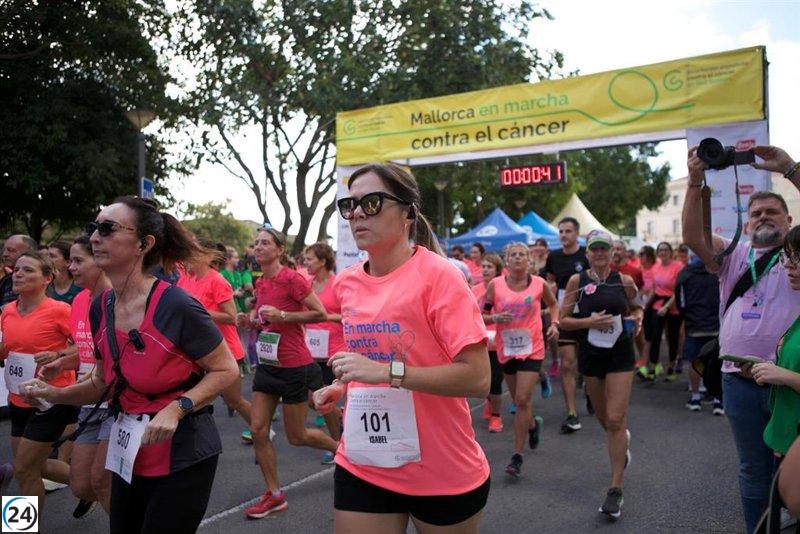 Más de 4.000 valientes se unen a la lucha contra el cáncer en la exitosa VIII edición de la Carrera Solidaria 'Mallorca En Marcha'