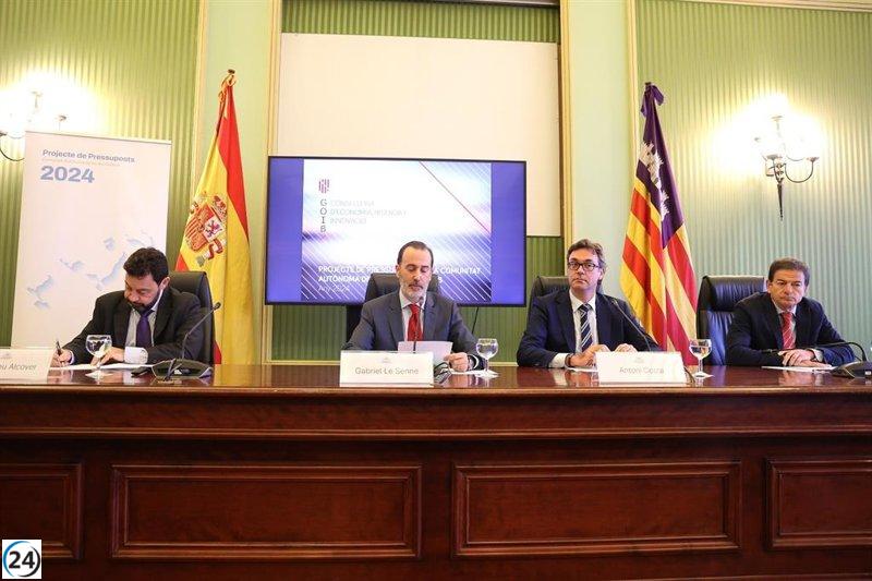 El crecimiento del presupuesto de las Consellerias se impulsa gracias a los Next Generation, la insularidad, el ITS y el gasto social, aumentando un 30%