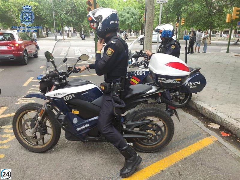 Joven detenido en Palma por robar seis móviles de compañeros escolares.