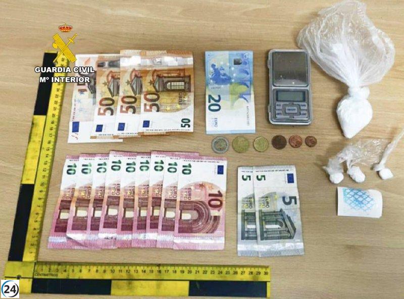 Detenido individuo capturado con 30 gramos de cocaína en Santanyí