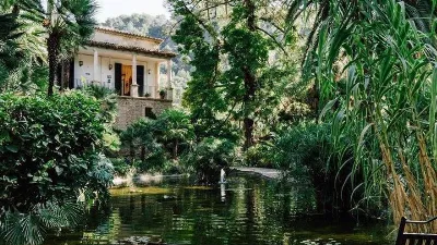La arquitectura contemporánea de los jardines de Alfabia